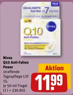 REWE Nivea Q10 Anti-Falten Power Angebot