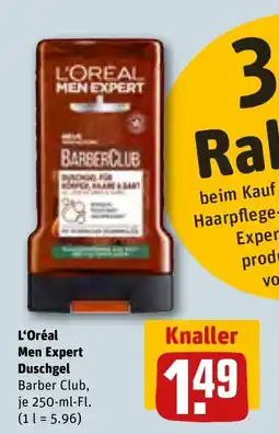 REWE L'Oréal Men Expert Duschgel Barber Club Angebot