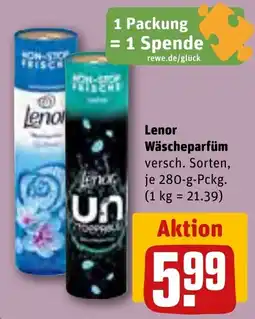 REWE Lenor Wäscheparfüm Angebot