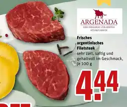 REWE ARGENADA Frisches argentinisches Filetsteak Angebot