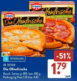 Aldi Süd DR. OETKER Die Ofenfrische Angebot