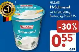 Aldi Süd MILSANI H-Schmand Angebot