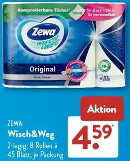 Aldi Süd ZEWA Wisch&Weg Angebot