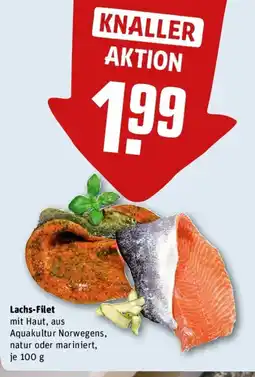 REWE Lachs-Filet Angebot