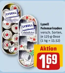 REWE Lysell Feinmarinaden Angebot
