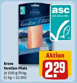 REWE Krone Forellen-Filets Angebot