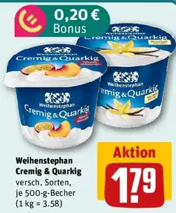 REWE Weihenstephan Cremig & Quarkig Angebot