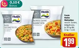 REWE Frosta Kleine Mahlzeiten Angebot