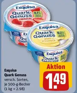 REWE Exquisa Quark Genuss Angebot