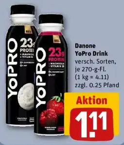 REWE Danone YoPro Drink Angebot