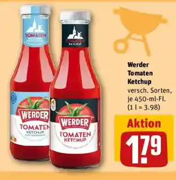 REWE Werder Tomaten Ketchup Angebot