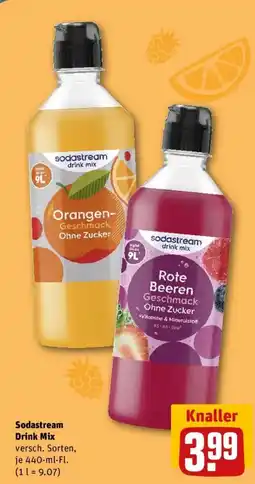 REWE Sodastream Drink Mix Angebot