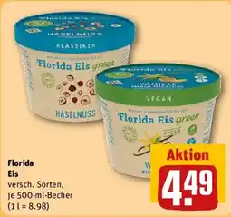 REWE Florida Eis Angebot
