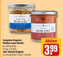 REWE Complete Organics Mediterranes Kimchi oder Kimchi Original Angebot