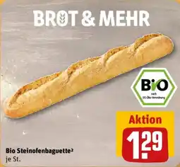 REWE Bio Steinofenbaguette Angebot