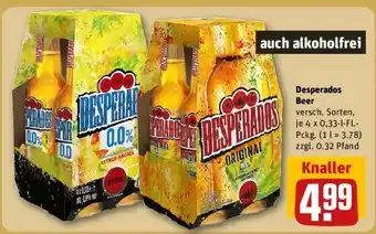 REWE Desperados Beer Angebot