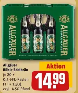 REWE Allgäuer Büble Edelbräu Angebot