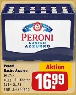 REWE Peroni Nastro Azzurro Angebot