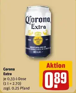 REWE Corona Extra Angebot