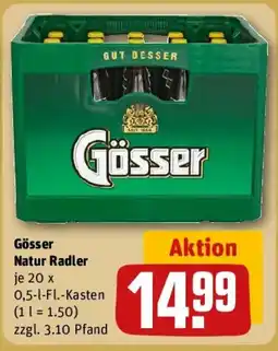 REWE Gösser Natur Radler Angebot