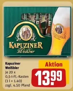 REWE Kapuziner Weißbier Angebot