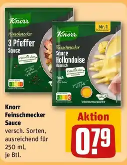 REWE Knorr Feinschmecker Sauce Angebot