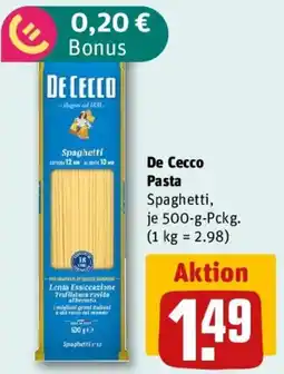 REWE De Cecco Pasta Angebot