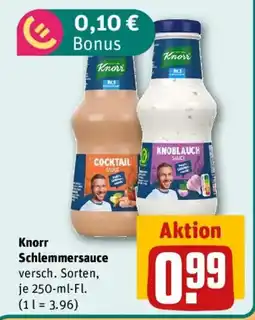 REWE Knorr Schlemmersauce Angebot