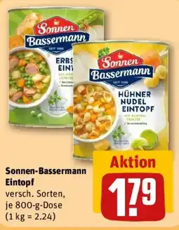 REWE Sonnen-Bassermann Eintopf Angebot