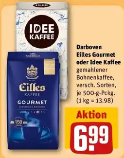 REWE Darboven Eilles Gourmet oder Idee Kaffee Angebot