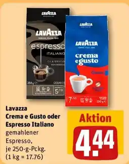 REWE Lavazza Crema e Gusto oder Espresso Italiano Angebot