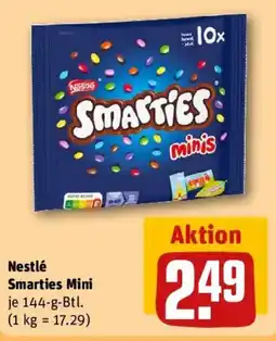 REWE Nestlé Smarties Mini Angebot