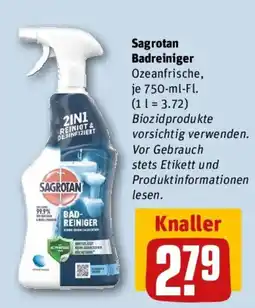 REWE Sagrotan Badreiniger Ozeanfrische Angebot