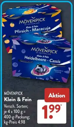 Aldi Süd MÖVENPICK Klein & Fein Angebot
