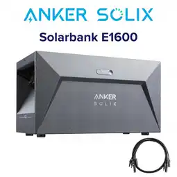 Netto Marken-Discount ANKER SOLIX Solarbank E1600 mit integriertem 0W-Schalter & integrierter Heizung 1600 Wh Angebot