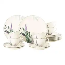 Netto Marken-Discount Seltmann Weiden Kaffeeservice Savona Provence 18er Set Angebot