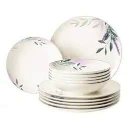 Netto Marken-Discount Seltmann Weiden Tafelservice Savona Provence 12er Set Angebot