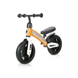 Netto Marken-Discount Lorelli Laufrad Scout 10 Zoll Lufträder verstellbarer Lenker, Anti-Rutsch-Griffe orange Angebot