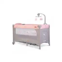 Netto Marken-Discount Cangaroo Reisebett Once upon a time, 2 Ebenen, Seiteneingang, Matratze, Mobile rosa Angebot