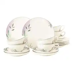 Netto Marken-Discount Seltmann Weiden Teeservice Savona Provence 18er Set Angebot