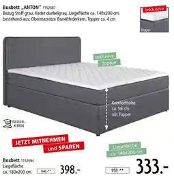Zurbrüggen Boxbett ,,ANTON" Angebot