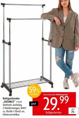 Zurbrüggen Rollgarderobe ,,DOUBLE" Angebot