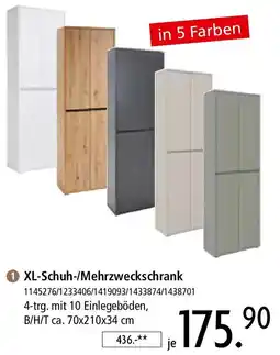 Zurbrüggen XL-Schuh-/Mehrzweckschrank Angebot