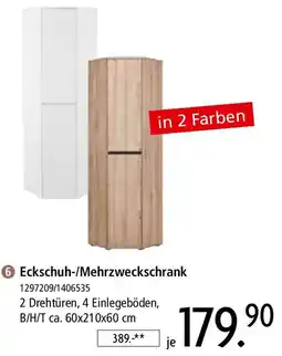 Zurbrüggen Xora Eckschuh-/Mehrzweckschrank Angebot