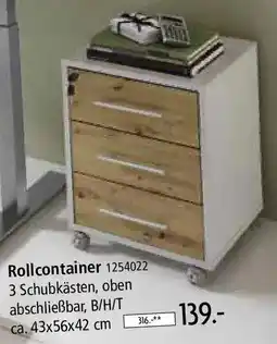 Zurbrüggen Xora Rollcontainer Angebot