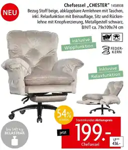 Zurbrüggen Chefsessel ,,CHESTER" Angebot