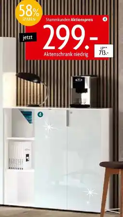 Zurbrüggen Aktenschrank niedrig Angebot