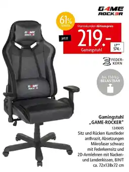 Zurbrüggen Gamingstuhl ,,GAME-ROCKER" Angebot