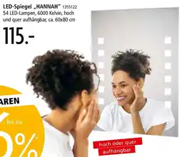 Zurbrüggen LED-Spiegel ,,HANNAH" Angebot