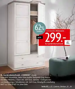 Zurbrüggen XL-Garderobenschrank ,,CAMRON" Angebot